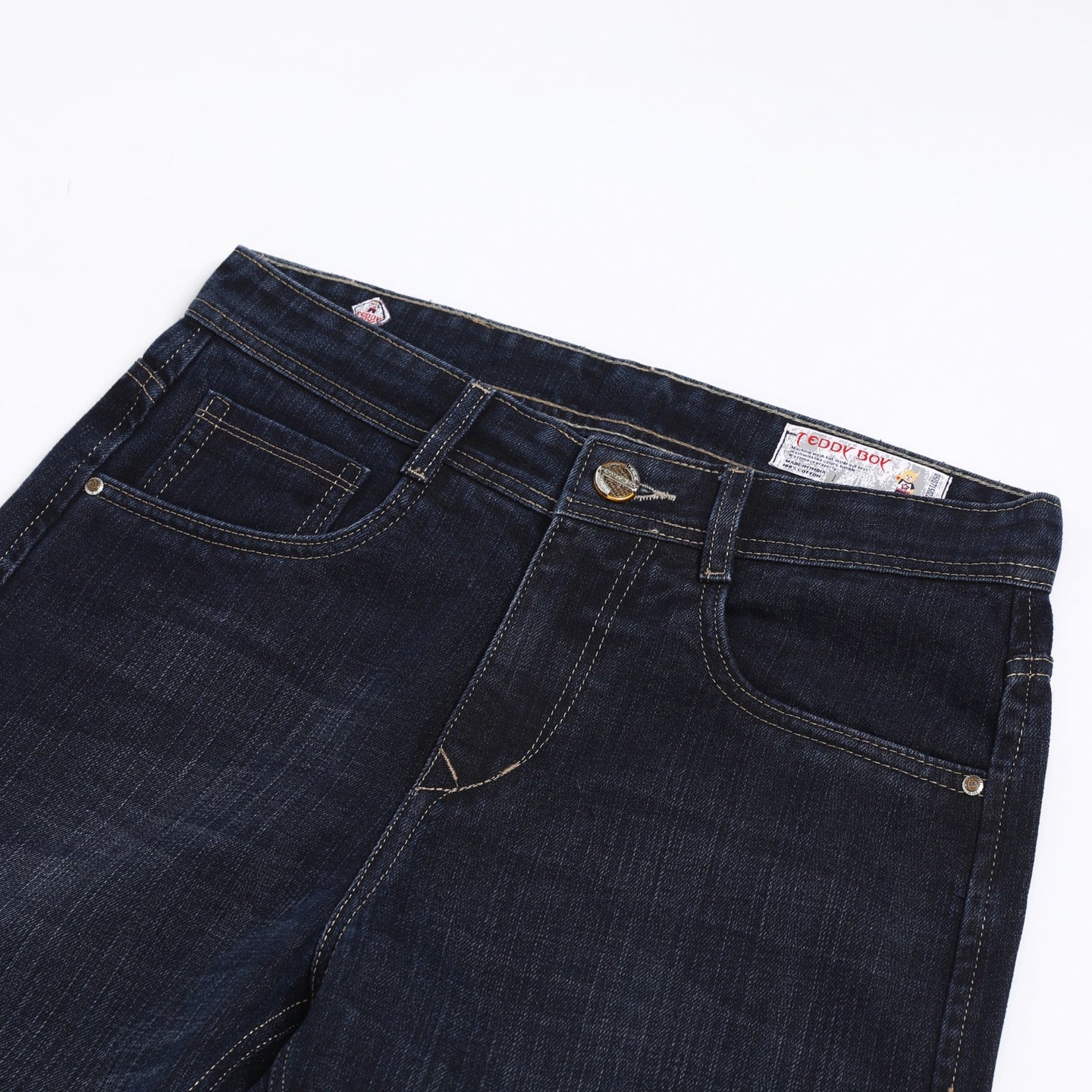 GREY BAGGY FIT JEAN TEDDY 4756-1